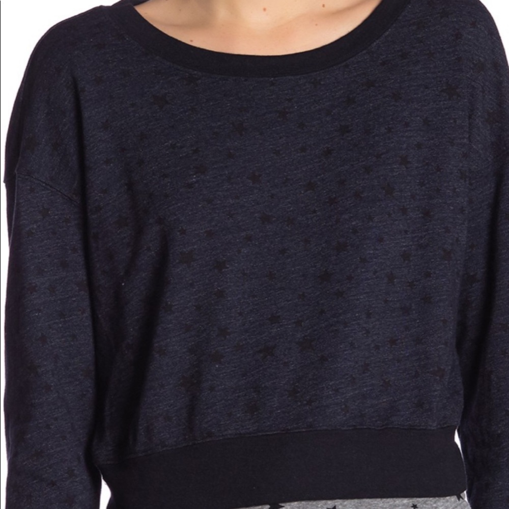 Splendid Star Patterned Pullover - Euc- Small - image 2